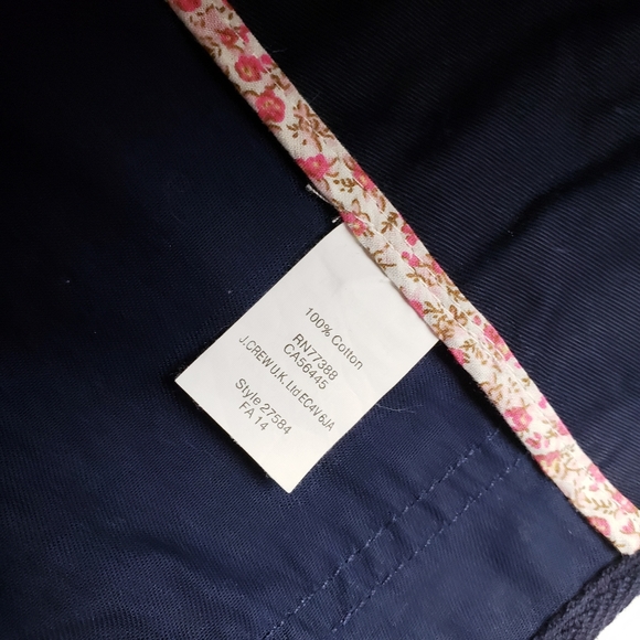 J crew Boyfriend womens Jacket zip up pockets - Picture 5 of 5